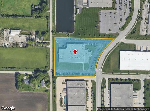 1810 Renaissance Blvd, Sturtevant, WI Parcel Map