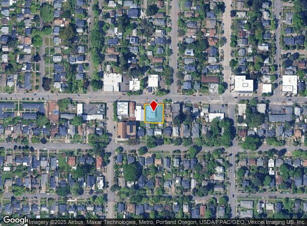 2116 N Killingsworth St, Portland, OR Parcel Map
