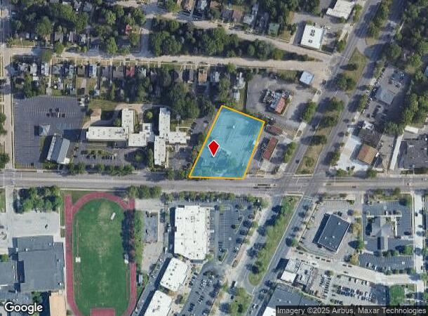 15751 E 9 Mile Rd, Eastpointe, MI Parcel Map