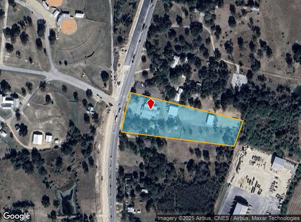  1734 N Jefferson St, La Grange, TX Parcel Map