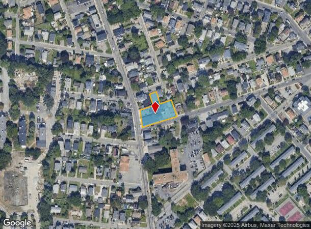 483 Douglas Ave, Providence, RI Parcel Map