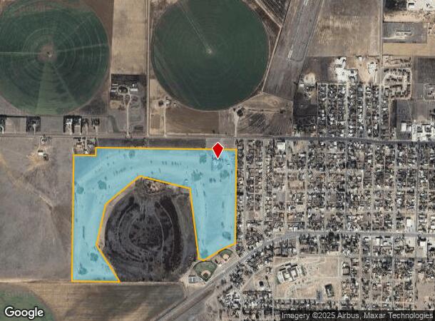 1100 W Bedford St, Dimmitt, TX Parcel Map