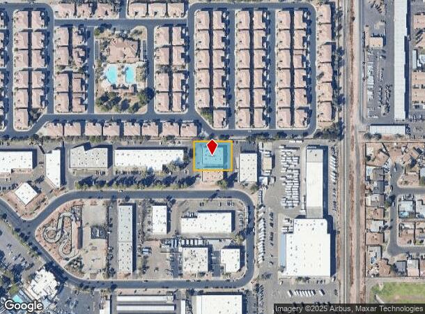  50 W Hoover Ave, Mesa, AZ Parcel Map