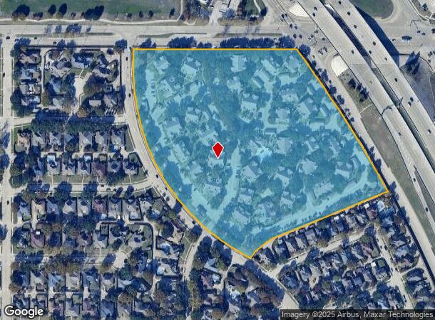 2600 E Renner Rd, Richardson, TX Parcel Map