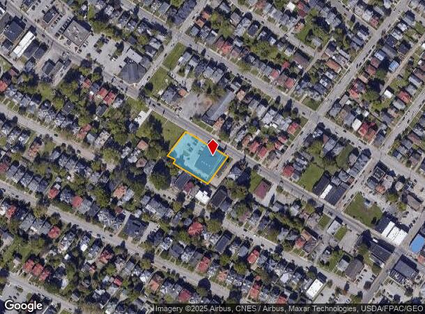 1555 Washington St E, Charleston, WV Parcel Map