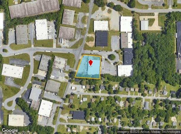  1008 Baker Rd, High Point, NC Parcel Map