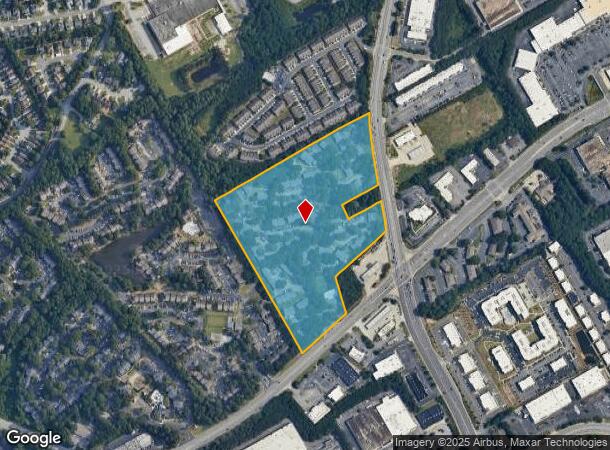  4201 Pleasant Lake Village Ln, Duluth, GA Parcel Map