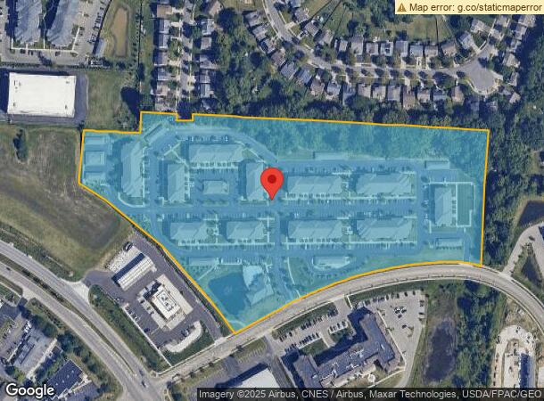  8901 Antares Park Dr, Columbus, OH Parcel Map