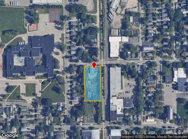  622 Webster St Nw, Grand Rapids, MI Parcel Map