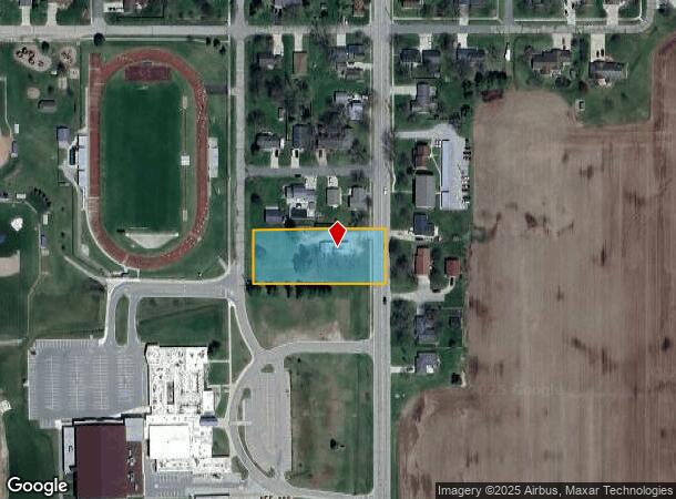 616 S Main St, Fowler, MI Parcel Map