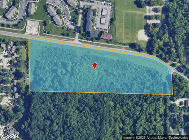  5400 Tuttle Hill Rd, Ypsilanti, MI Parcel Map