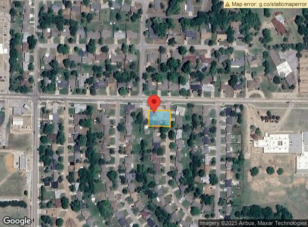  1301 E Independence St, Shawnee, OK Parcel Map