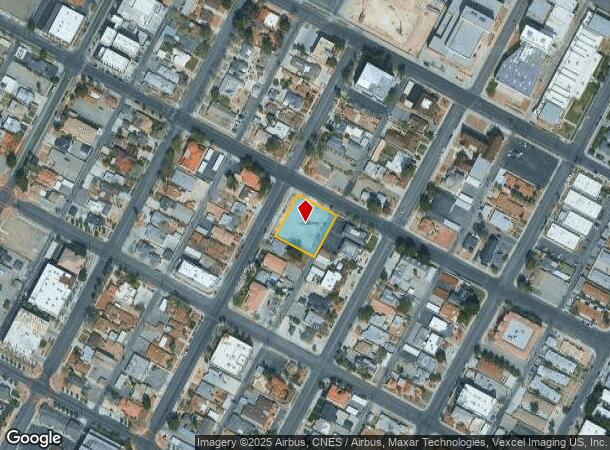 605 S 8Th St, Las Vegas, NV Parcel Map