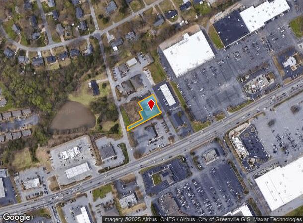  7 W Pointe Blvd, Mauldin, SC Parcel Map