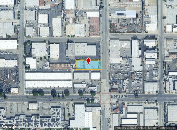  15725 Garfield Ave, Paramount, CA Parcel Map