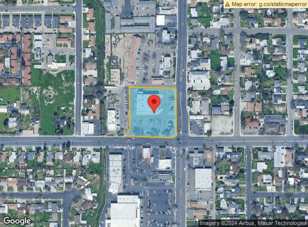  710 W Grangeville Blvd, Hanford, CA Parcel Map