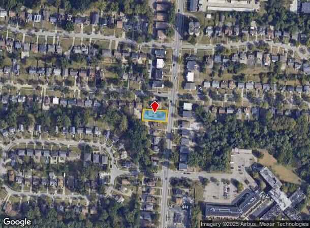  2443 Ferguson Rd, Cincinnati, OH Parcel Map