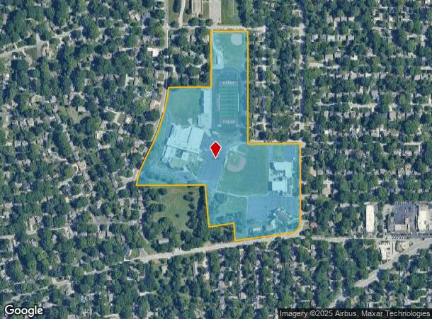  5041 Reinhardt Dr, Roeland Park, KS Parcel Map