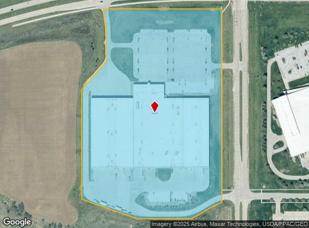  4240 Army Post Rd, Des Moines, IA Parcel Map