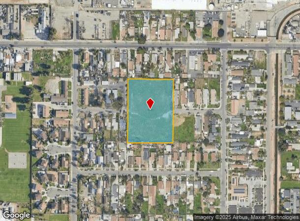8527 Janet Ave, Riverside, CA Parcel Map
