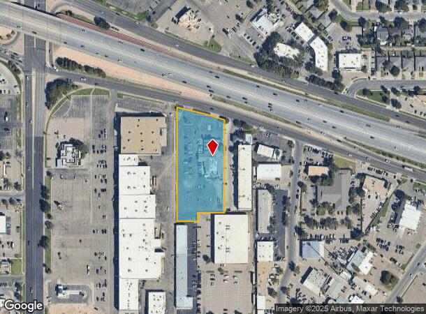  5117 S Loop 289, Lubbock, TX Parcel Map