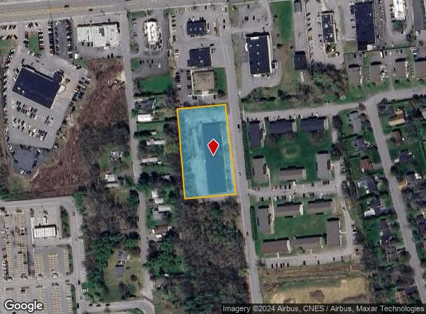  10 Healey Ave, Plattsburgh, NY Parcel Map