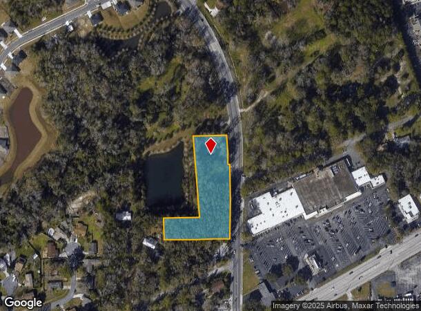 1508 Fouraker Rd, Jacksonville, FL Parcel Map