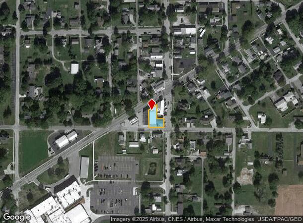 102 W Fremont St, Arcadia, OH Parcel Map