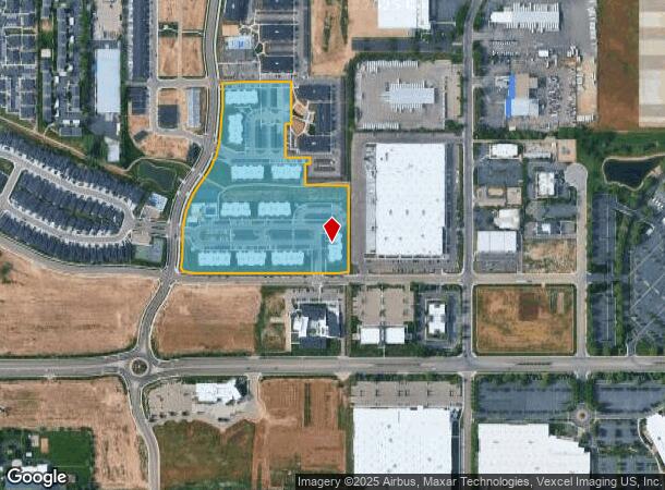 1018 N Webb Way, Meridian, ID Parcel Map