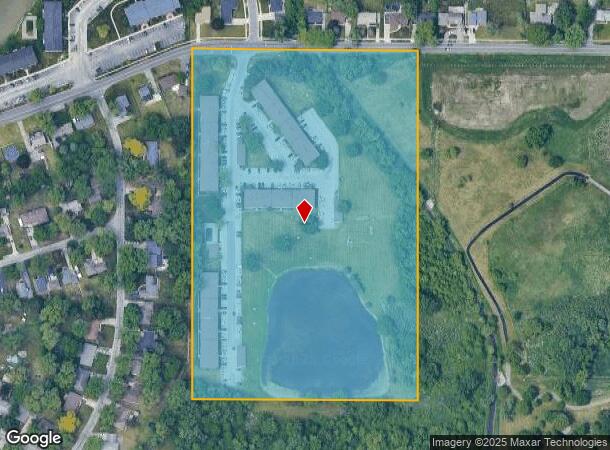  5721 Grant St, Merrillville, IN Parcel Map