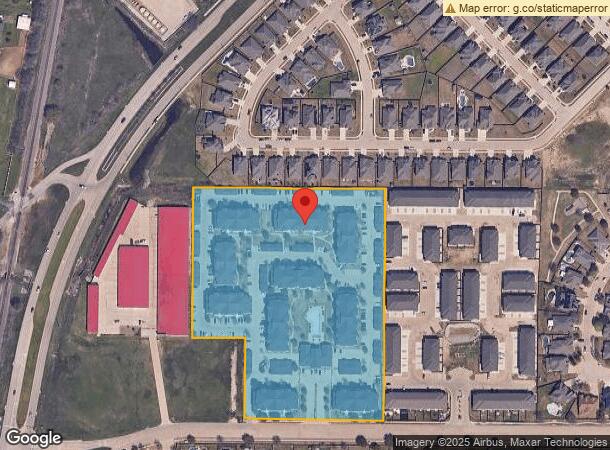  1320 Nw Summercrest Blvd, Burleson, TX Parcel Map