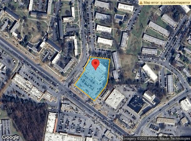  1500 University Blvd E, Hyattsville, MD Parcel Map