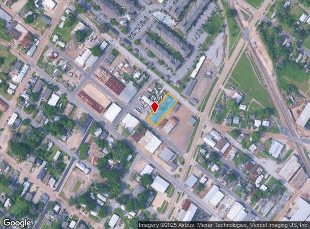  613 E Convent St, Lafayette, LA Parcel Map