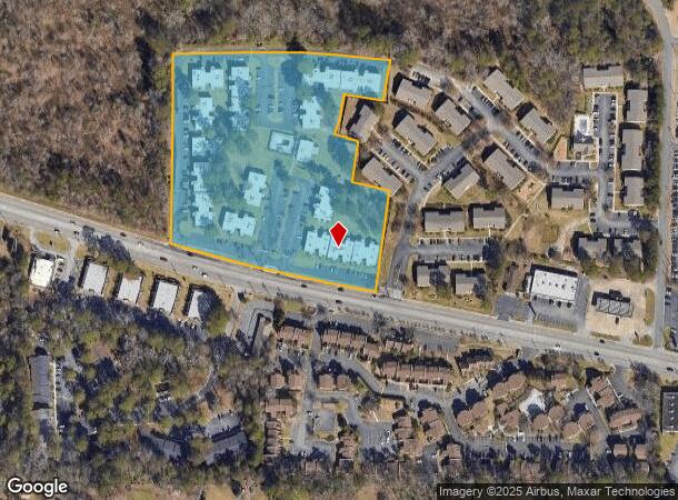  3901 Northside Dr, Macon, GA Parcel Map