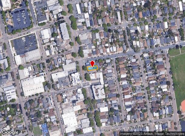  2727 San Pablo Ave, Berkeley, CA Parcel Map