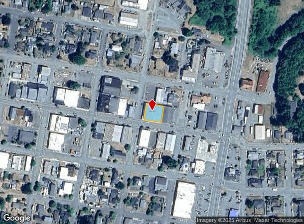 621 Spruce St, Myrtle Point, OR Parcel Map