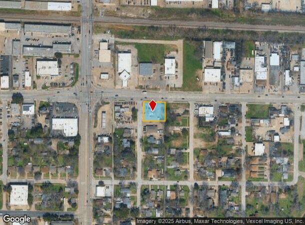 1000 E Abram St, Arlington, TX Parcel Map
