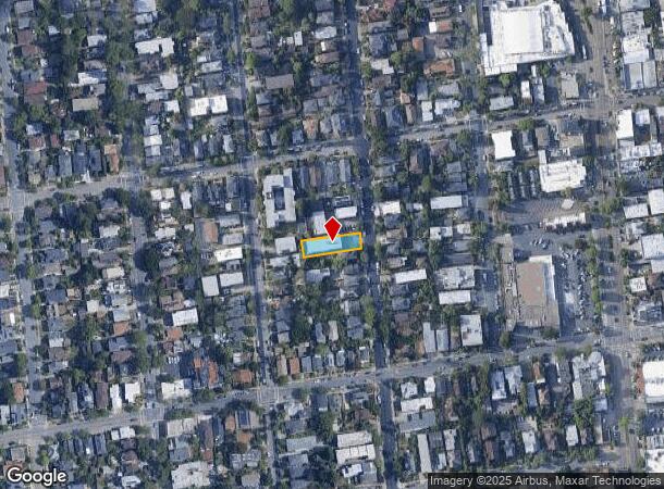  1540 Milvia St, Berkeley, CA Parcel Map