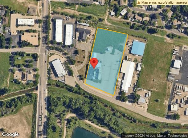  2303 W 8Th St, Loveland, CO Parcel Map