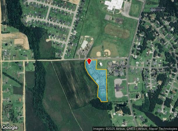 380 W Palmer St, Raeford, NC Parcel Map
