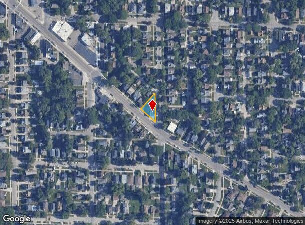  1107 Walker Ave Nw, Grand Rapids, MI Parcel Map