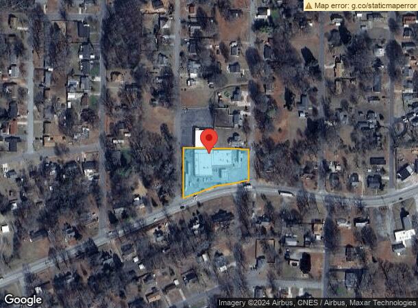  1117 Washington St, Eden, NC Parcel Map