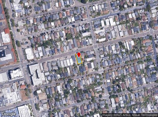  1246 Ashby Ave, Berkeley, CA Parcel Map