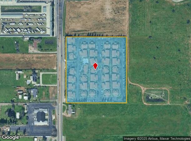  3626 N Blythe Ave, Fresno, CA Parcel Map