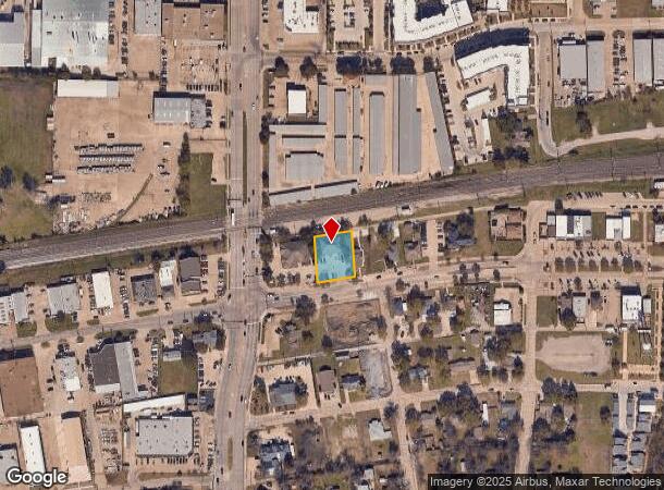  3521 Main St, Rowlett, TX Parcel Map
