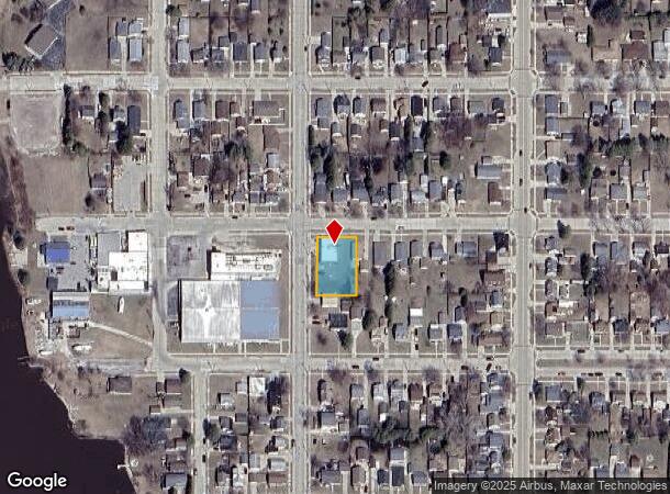  2521 Jackson St, Two Rivers, WI Parcel Map