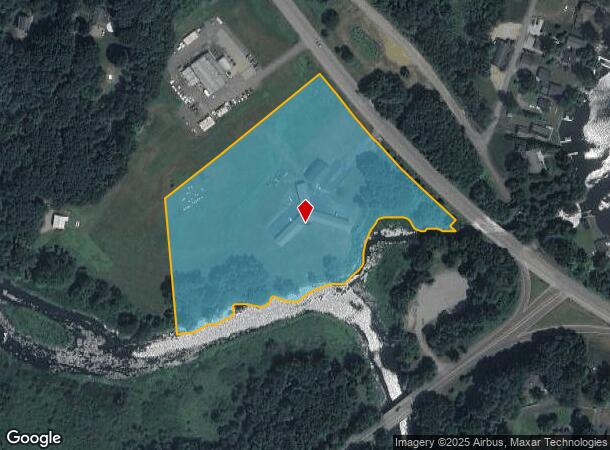 184 W Main St, West Brookfield, MA Parcel Map