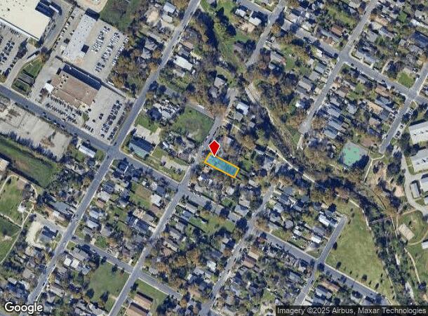 7407 Carver Ave, Austin, TX Parcel Map