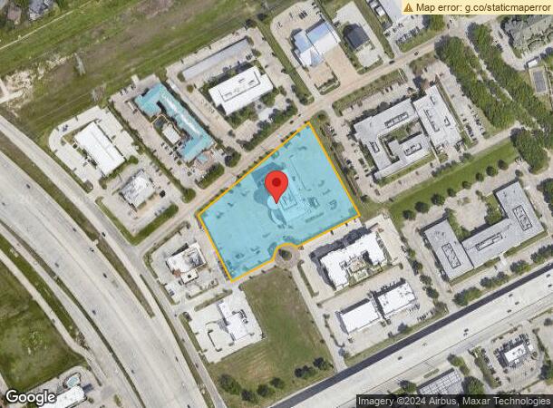  13105 Wortham Center Dr, Houston, TX Parcel Map