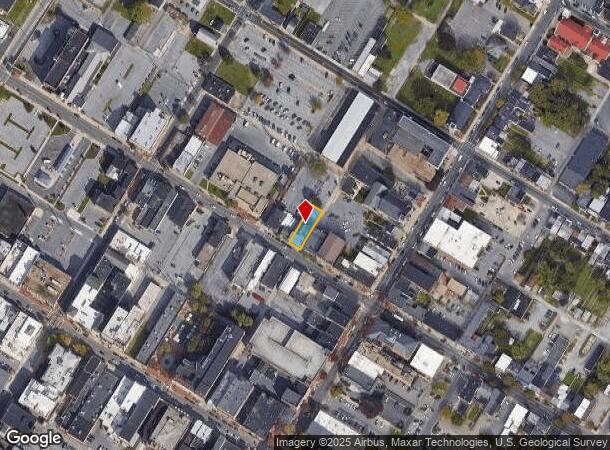  24 W Franklin St, Hagerstown, MD Parcel Map